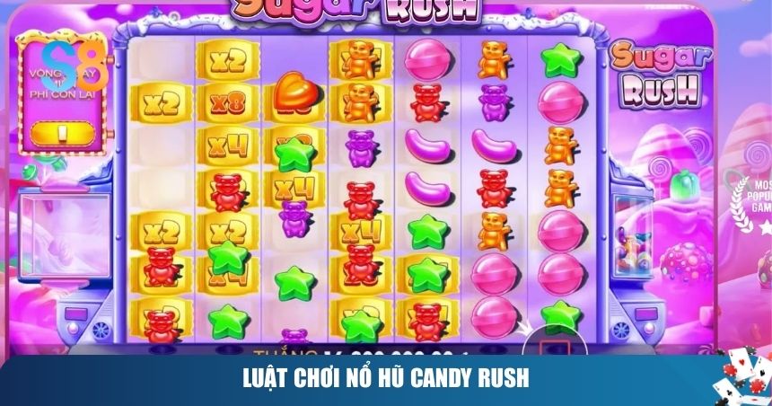 Nổ Hũ Candy Rush – Trải Nghiệm Ngọt Ngào Với Kho Báu Bất Tận 2 Luật chơi nổ hũ Candy Rush