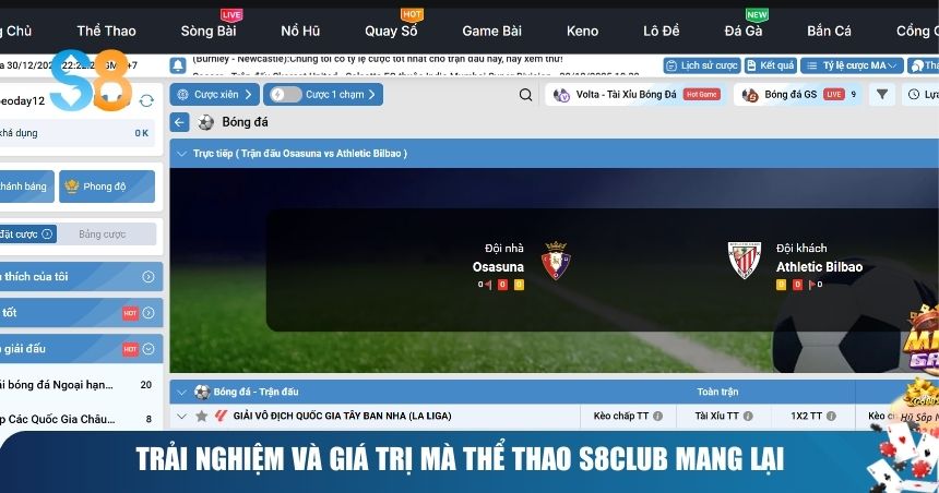 Trải nghiệm và giá trị mà thể thao S8club mang lại